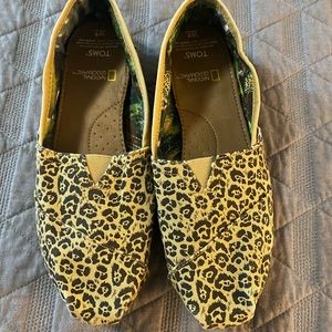 Cheetah print TOMS Women’s Size 9